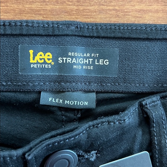 NWT Lee Women’s Black Flex Motion Jeans Size 10 - Picture 6 of 9